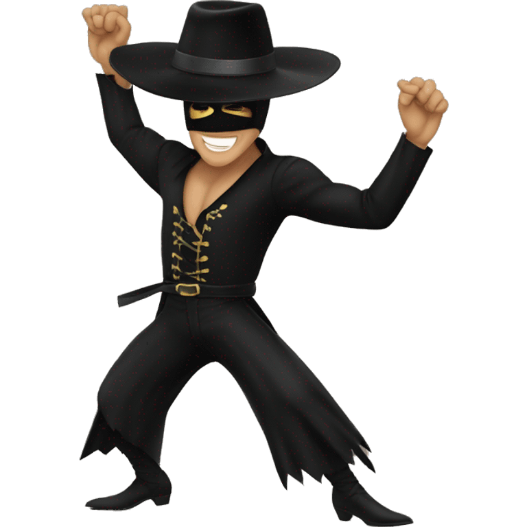 zorro bailando emoji