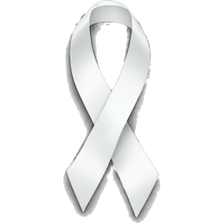 White Ribbon  emoji