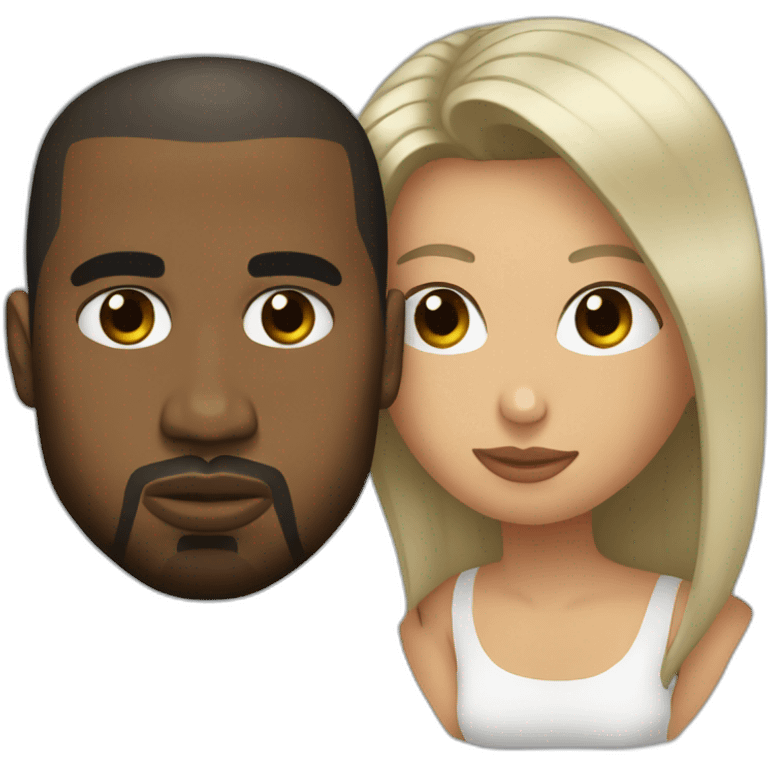 kanye west in love emoji