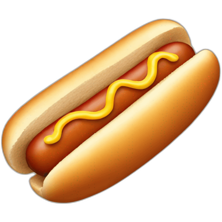 Hot dog  emoji