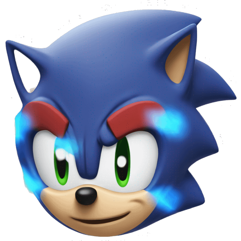 Sonic the hedgehog emoji