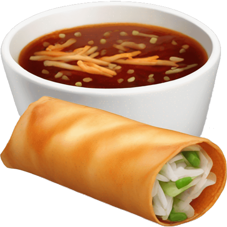 spring rolls  emoji