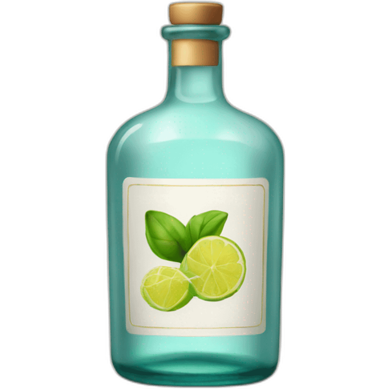 gin bottle emoji