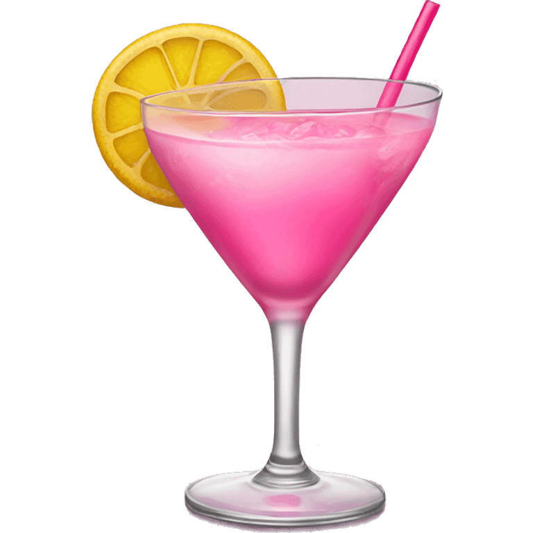 Pink cocktail  emoji