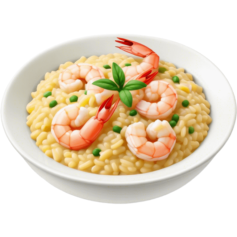 Lemon shrimp risotto emoji