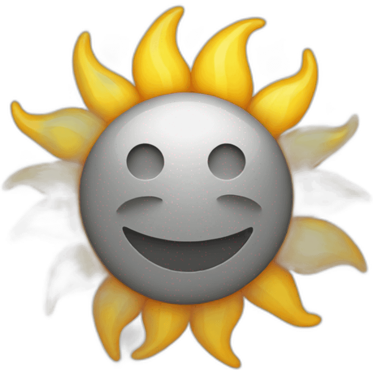 Sun emoji