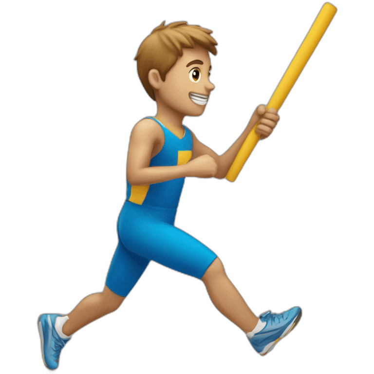 relay race baton pass emoji