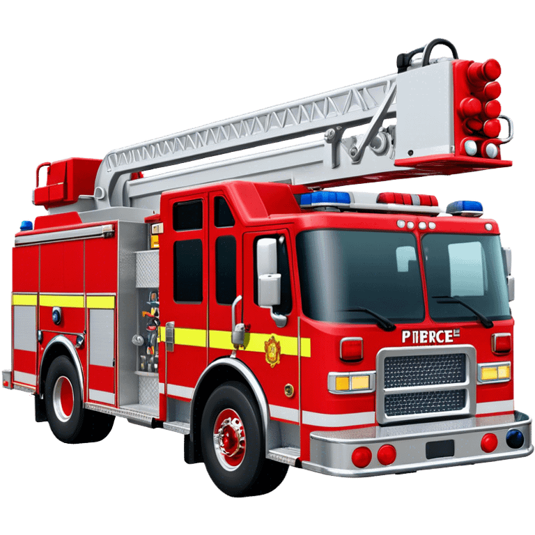 Fire Engine - Pierce Enforcer Pumper (Model Year: 2021) (Iconic colour: Red) emoji