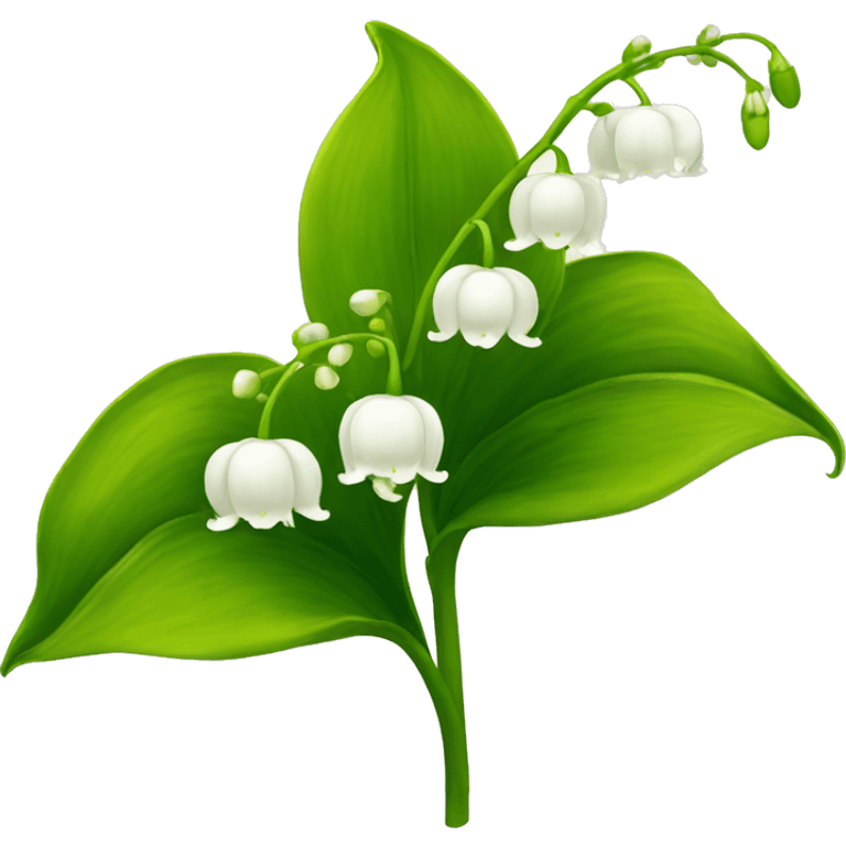 American lily of the valley emoji