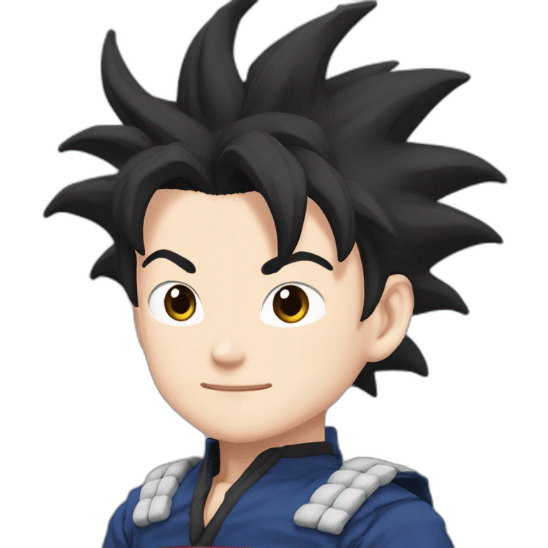 Tanjiro câlin goku emoji