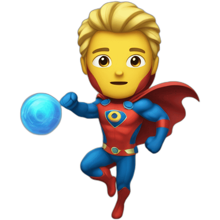 Mighty-super-hero emoji