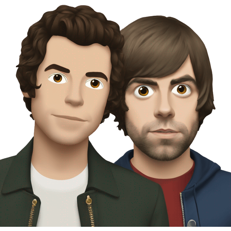 Harry Styles and Liam Gallagher emoji