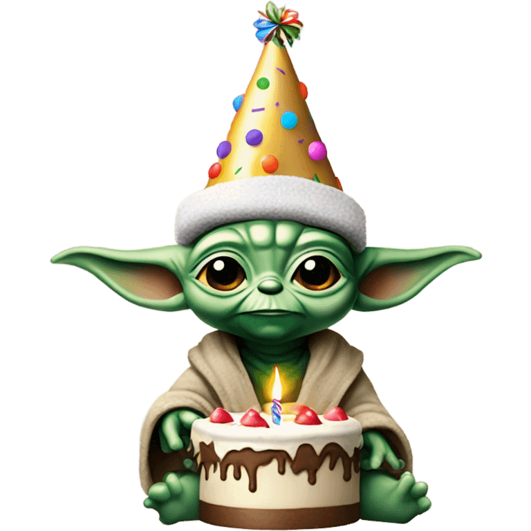 Yoda birthday emoji