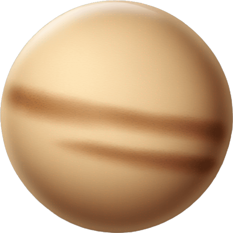 beige planet emoji