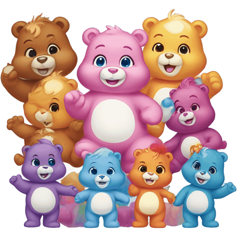 Care bears emoji