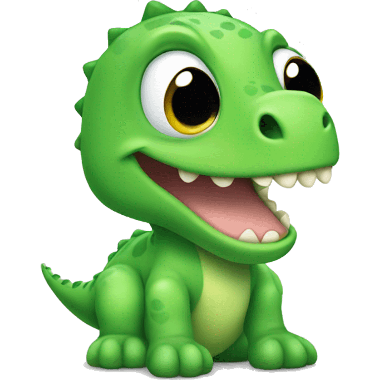 Baby Green dinosaur emoji