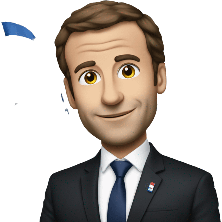 Macron aime israel emoji