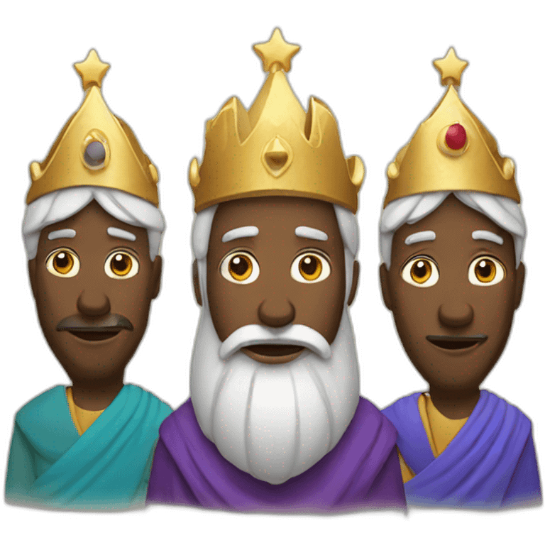 three wise men emoji