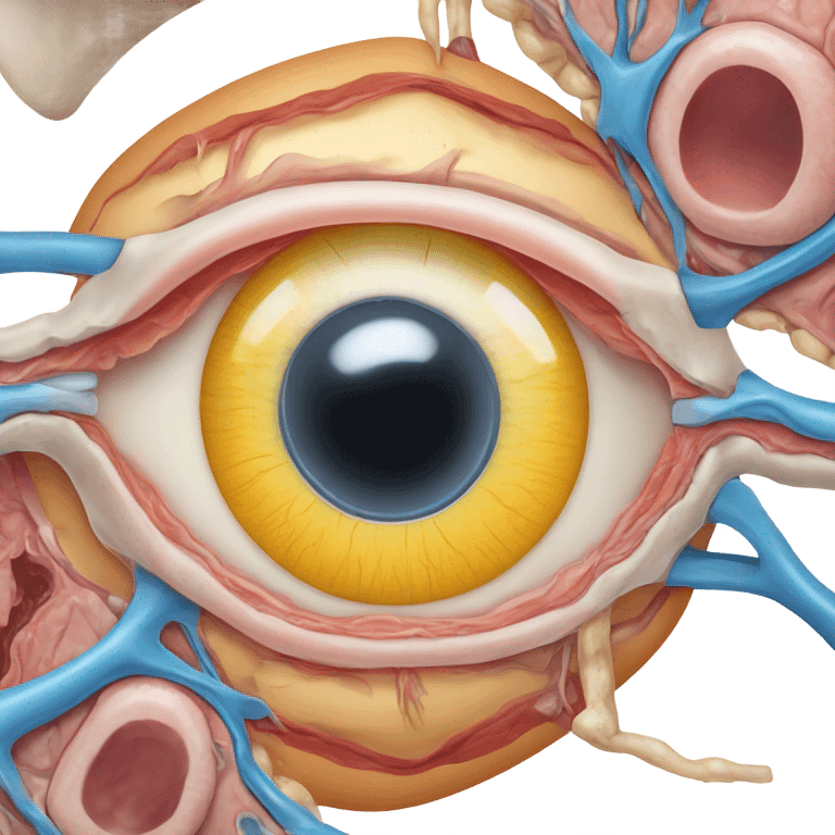 Eye cross section  emoji