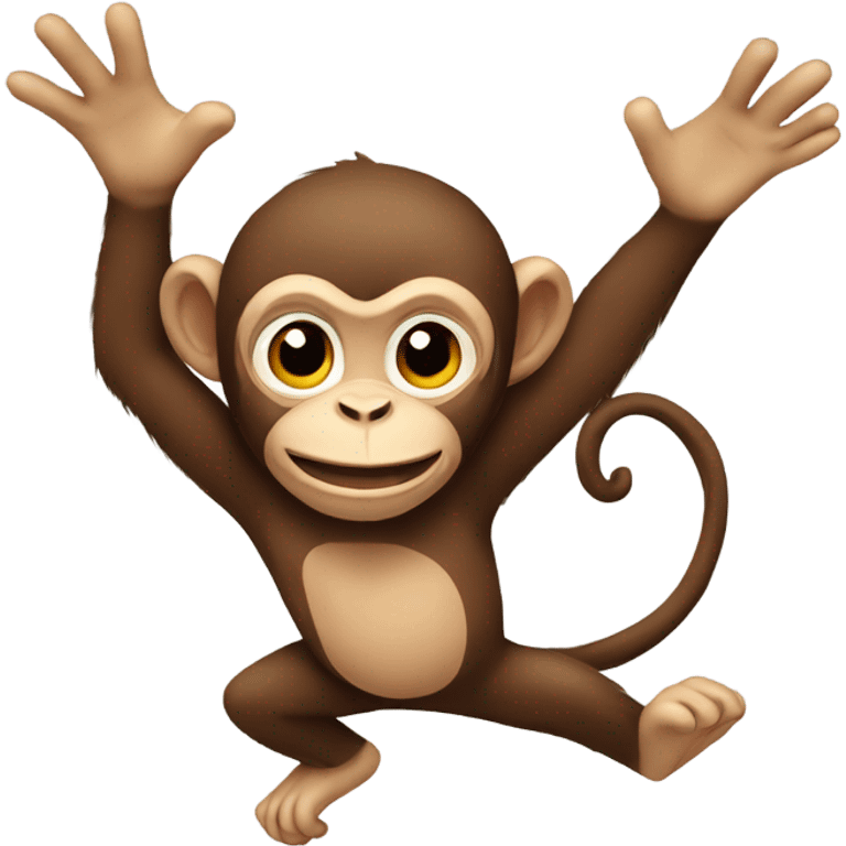 monkey throwing  emoji