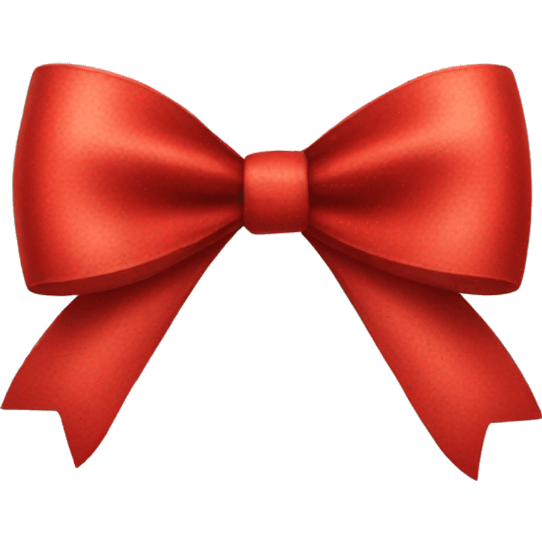 Red bow emoji