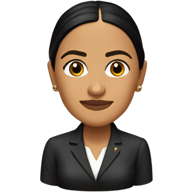 Alexandria Ocasio-Cortez emoji