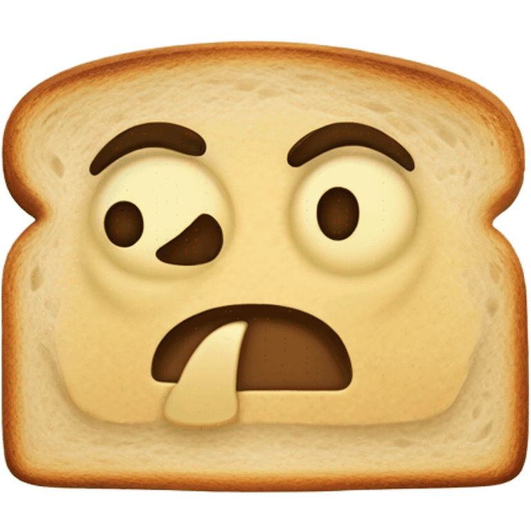 angry toast emoji