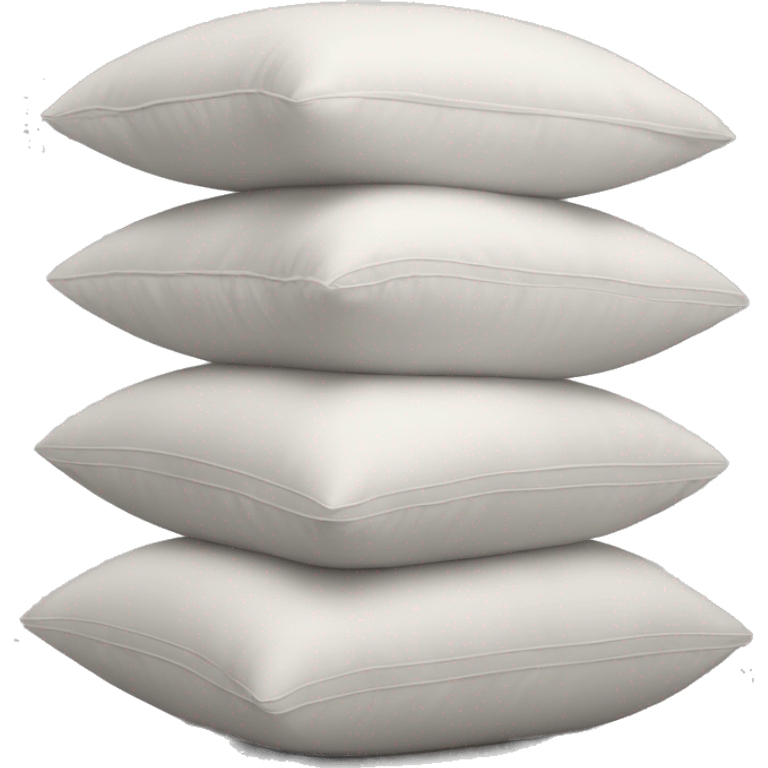 Pillows neatly stacked together  emoji