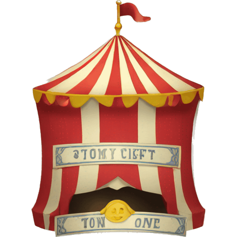 Circus ticket emoji