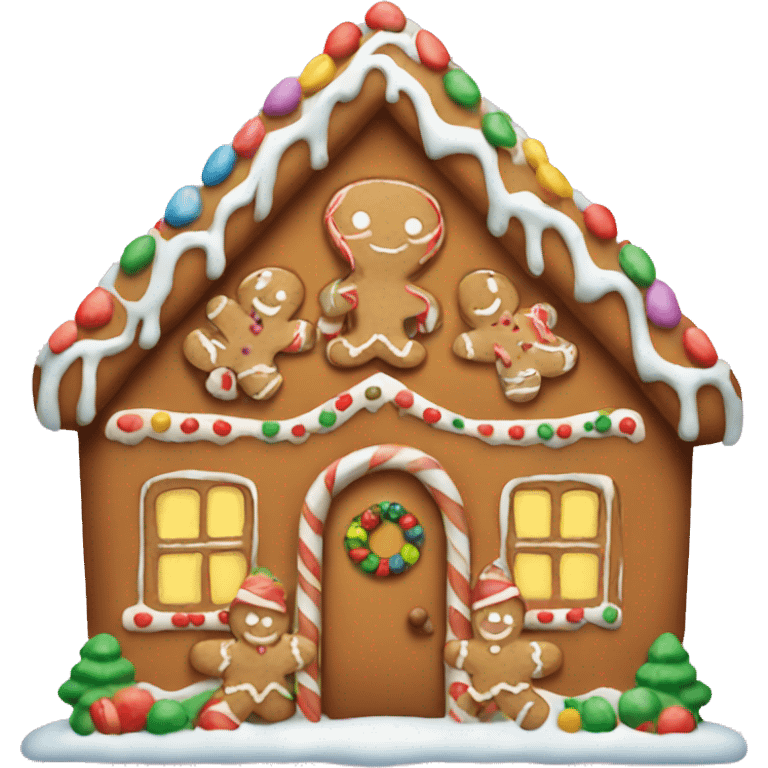 Gingerbread house  emoji