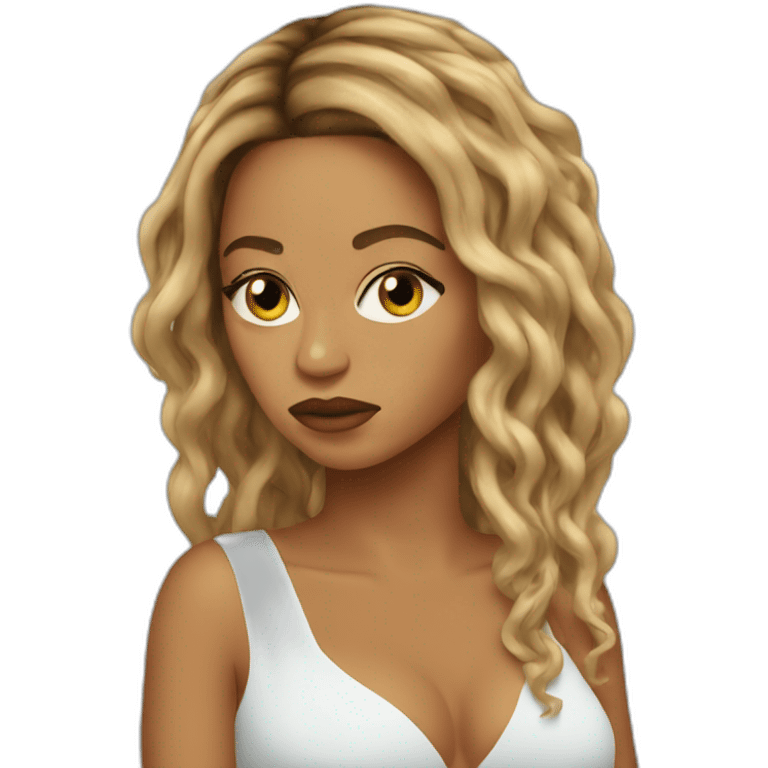 beyonce sad emoji