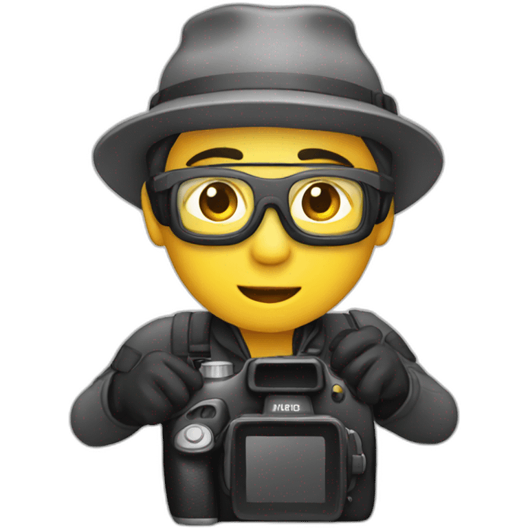 photographe emoji