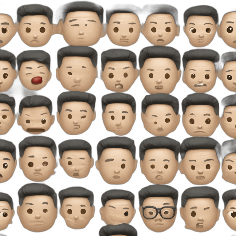 Kim jong un nucléaire emoji