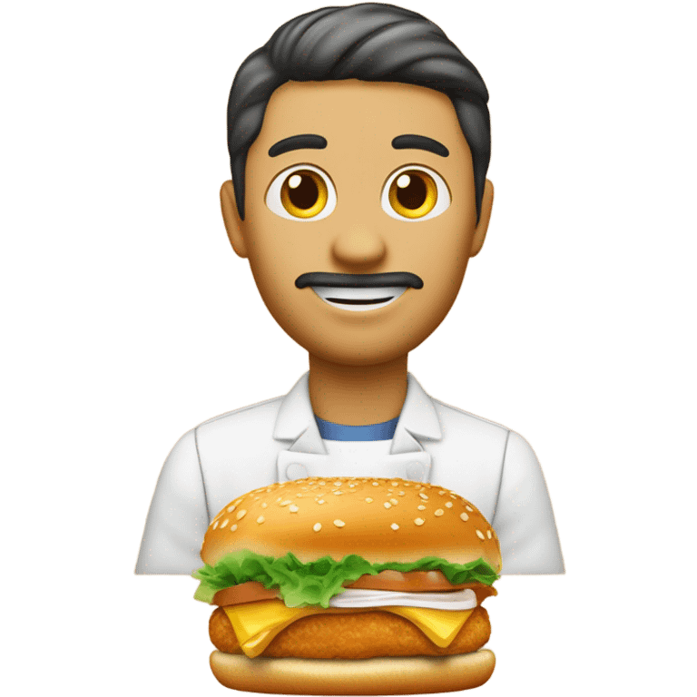 Junior au poulet mc do  emoji