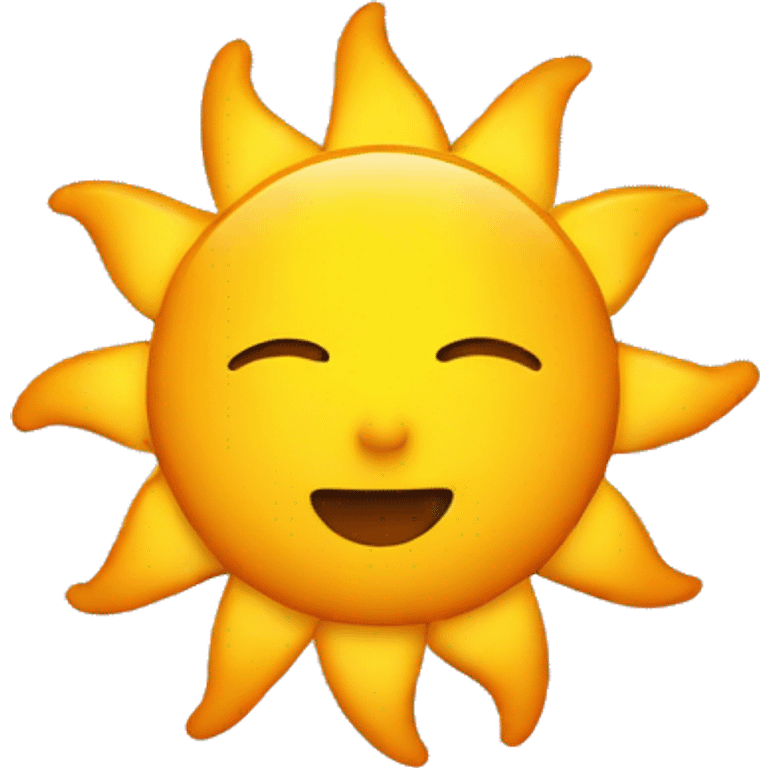 Sun emoji