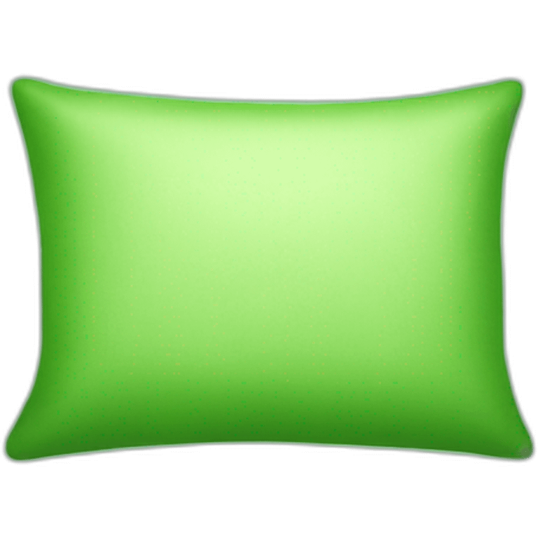 Green pillow  emoji