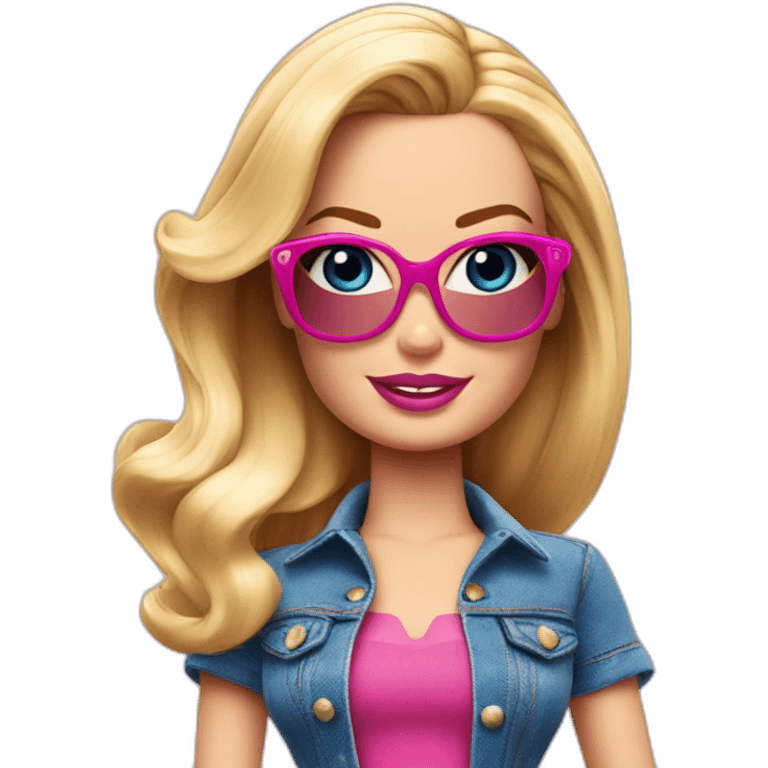 MArgot robbie as barbie emoji