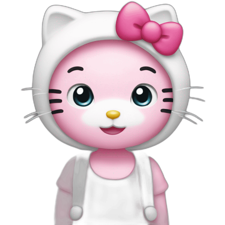 Hello kitty emoji