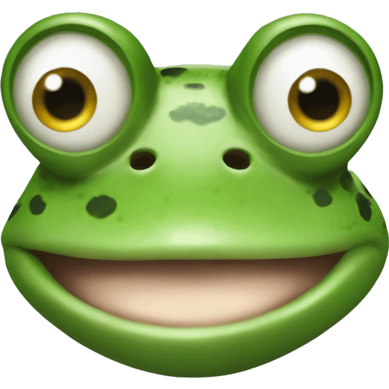 Frog dollareye emoji