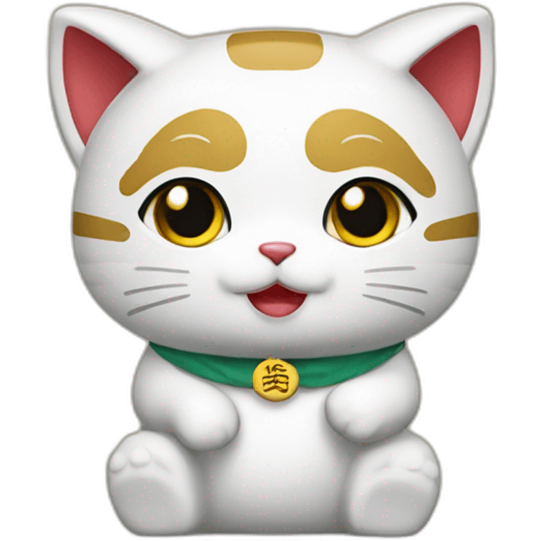 maneki neko student university emoji