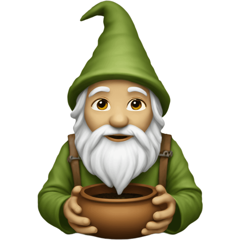 Pot gnome spiritual emoji