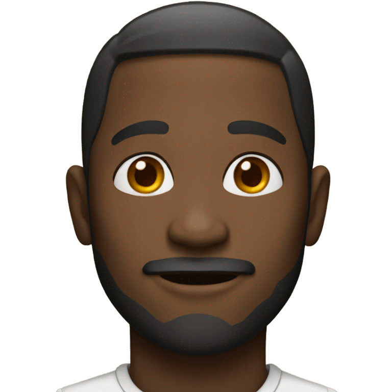 Black man emoji