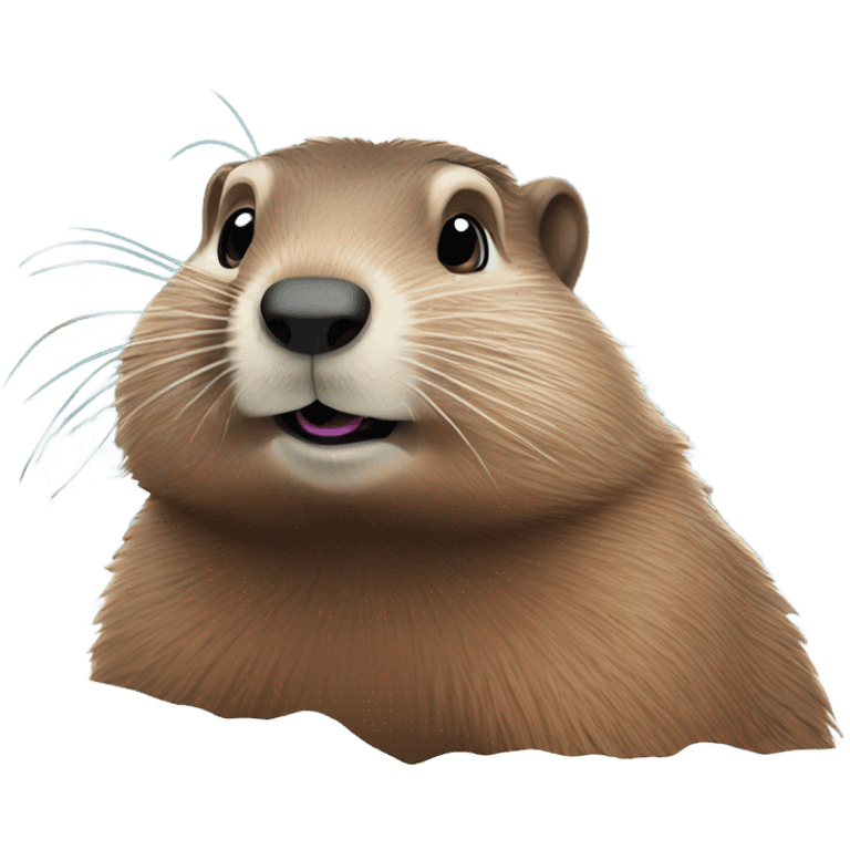 Groundhog Day emoji