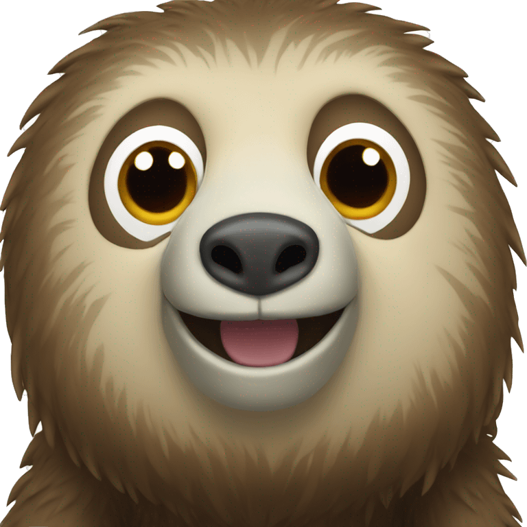 giant sloth intire body emoji