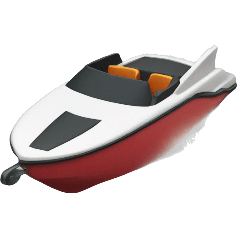 Watercraft waterski boat emoji