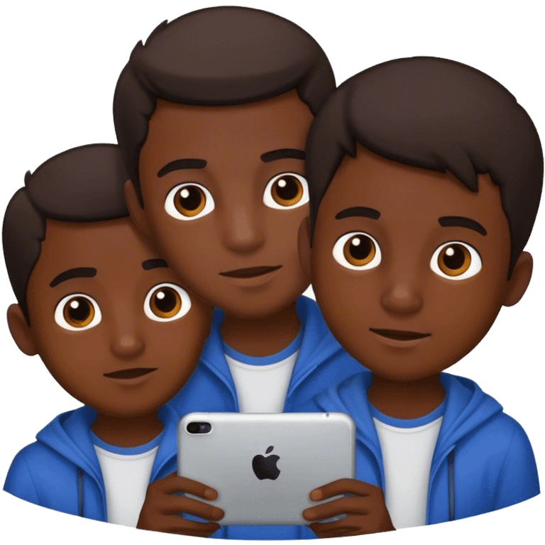 Three bad boys emoji