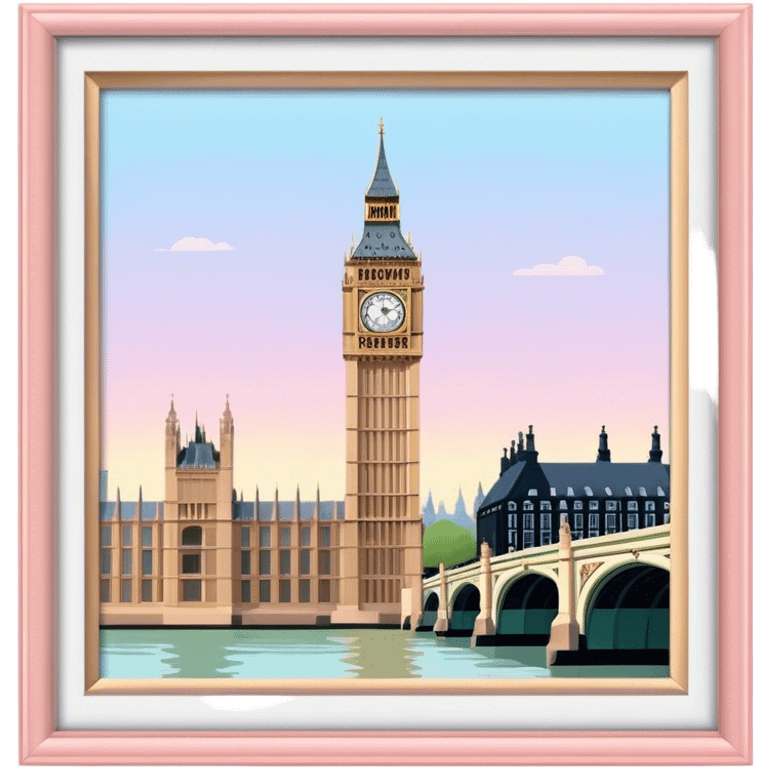 
pastel bigben emoji