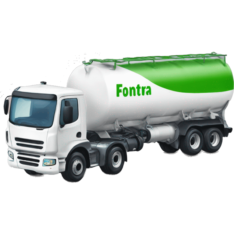 Create a Fonterra milk tanker emoji emoji