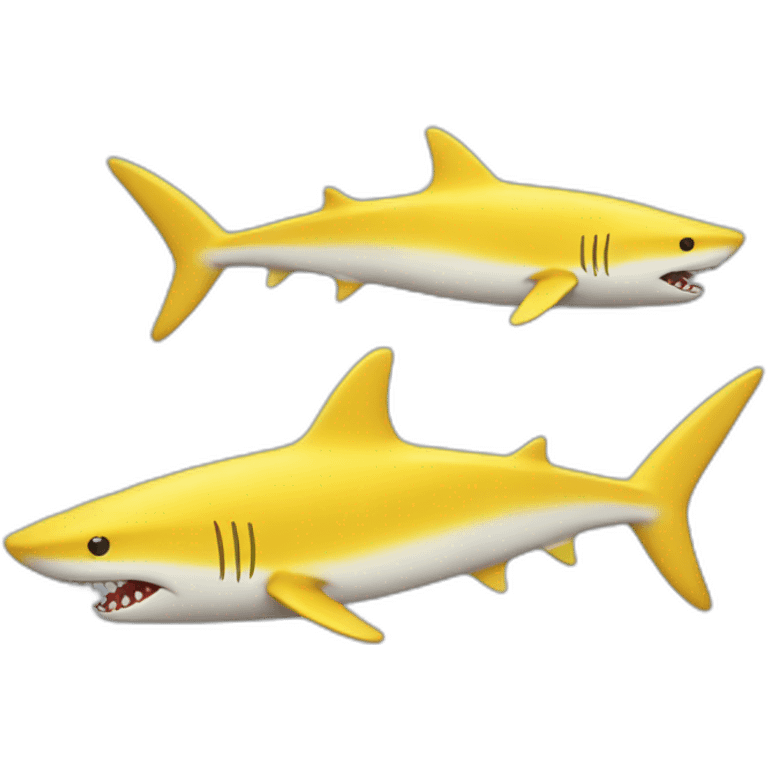 yellow shark emoji