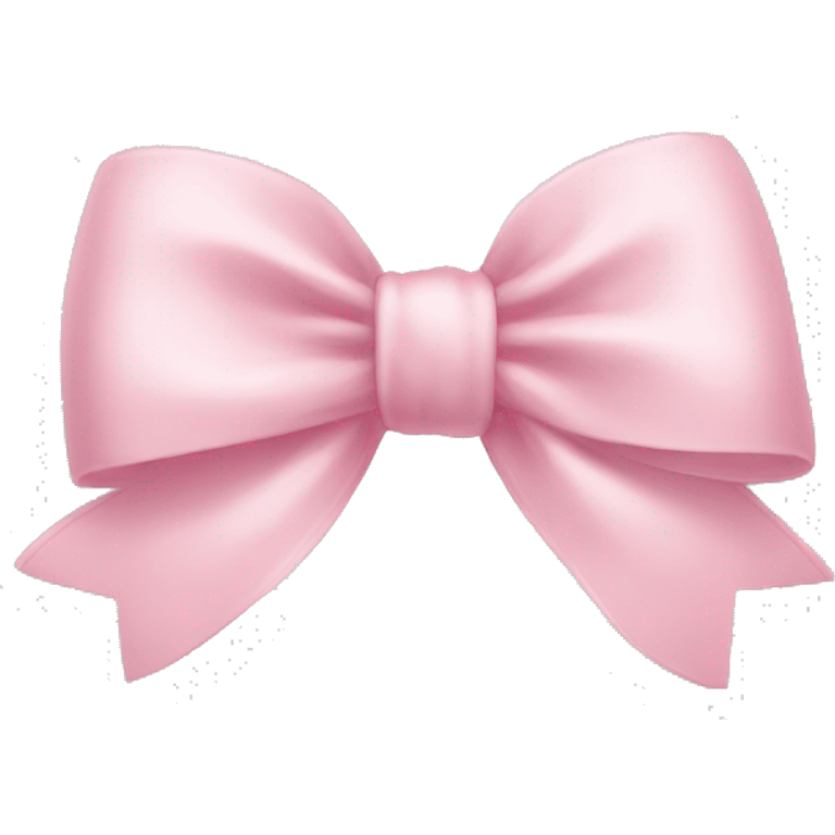 Light pink bow emoji